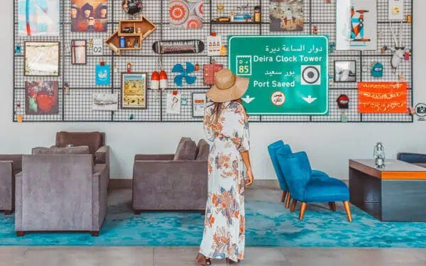 Rove City Centre Hotel lobby with modern and comfortable design