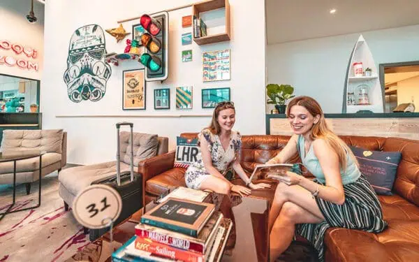 Exterior view of Rove Healthcare City Hotel in Dubai