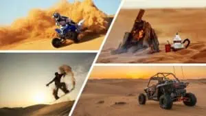 Sand Dunes at Sunset - Rove Al Marjan