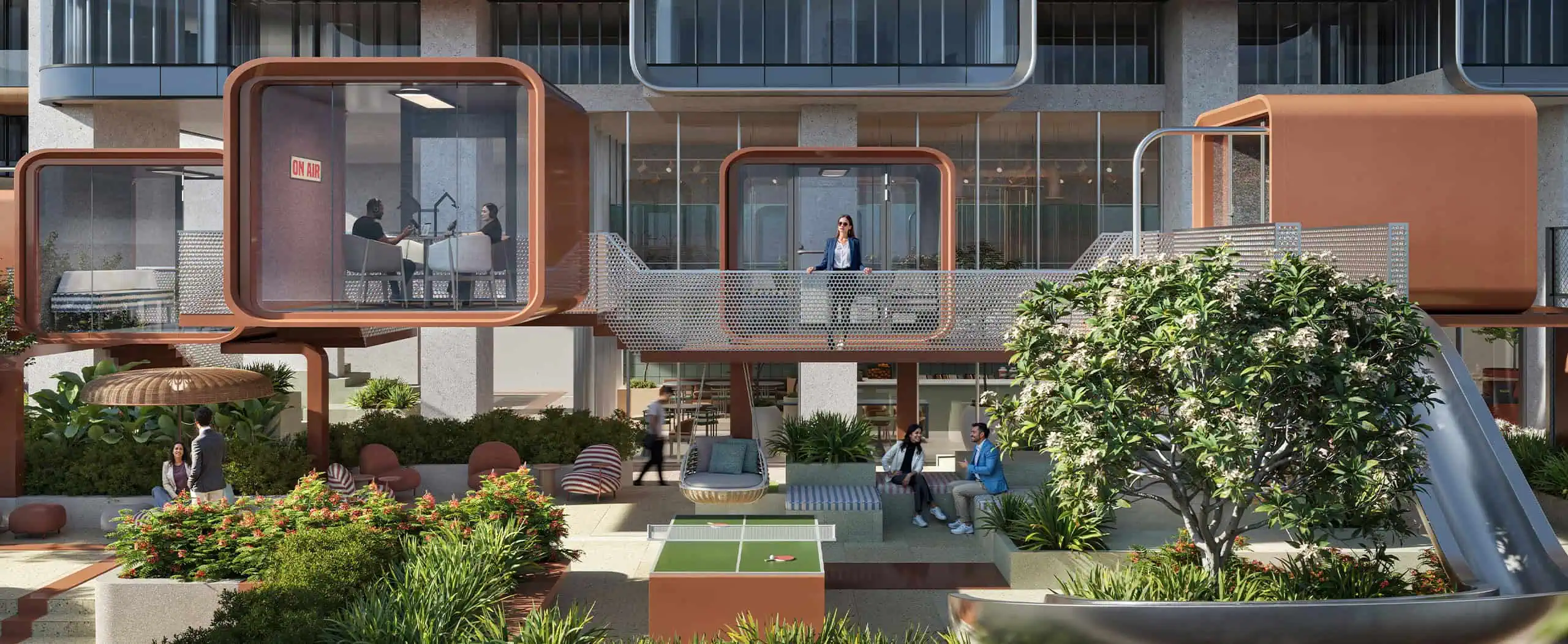 أكواخ بيت الشجرة