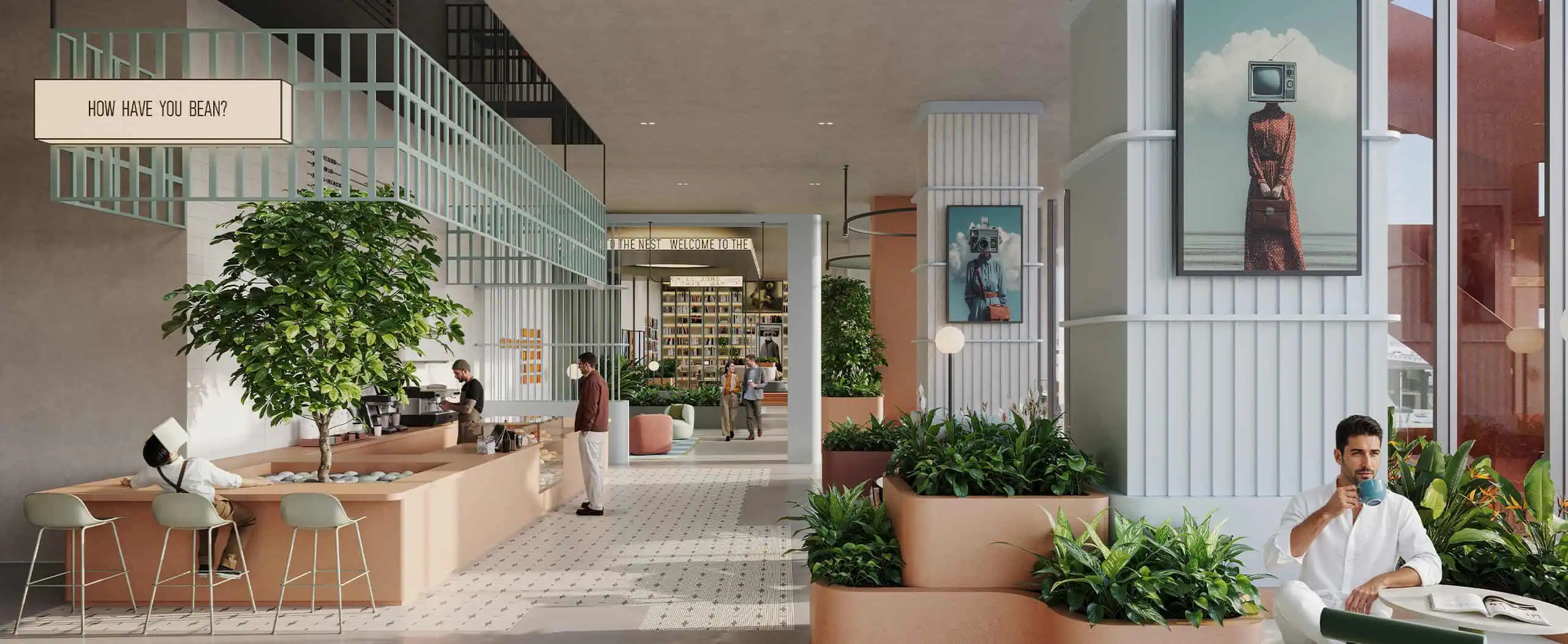 قاعة الطعام بلوك